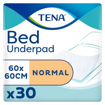 Podkłady chłonne higieniczne 60x60 TENA Bed Normal mata maty jednorazowe