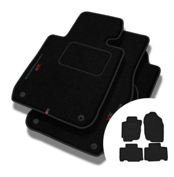 Velurové koberce Performance pro Toyota RAV4 IV 2013-2018