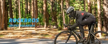 ROCKBROS Мужская зимняя велосипедная куртка длинная ветрозащитная водонепроницаемая L