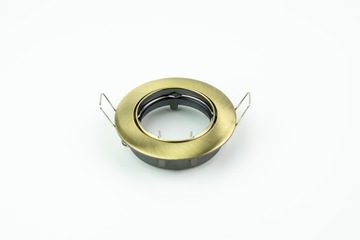 РЕГУЛИРУЕМЫЙ ГАЛОГЕННЫЙ ПОТОЛОЧНЫЙ СВЕТИЛЬНИК, ЛАТУННЫЙ КРУГ