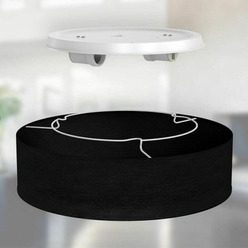 ПОТОЛОЧНЫЙ СВЕТИЛЬНИК - ЧЕРНЫЙ - 2x E27 - СПАЛЬНЯ - ПРИХОЖАЯ