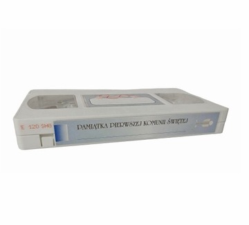 НАКЛЕЙКИ С НАДПИСЬЮ ДЛЯ VHS КАССЕТ СУВЕНИРЫ ПЕРВОГО СВЯТОГО ПРИЧАСТИЯ 10 ШТ.