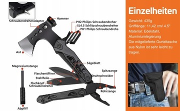 Карманный топорик Многофункциональный инструмент