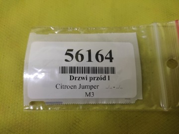 CITROEN JUMPER III DVEŘE LEVÝ PŘEDNÍ LAK 249