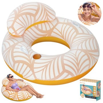 БОЛЬШОЕ бархатное КОЛЕСО ДЛЯ ПЛАВАНИЯ СИЛЬНО меняет цвет в воде Bestway 43643