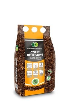 BIOVITA COCO CHIPS CHIPSY KOKOSOWE 5L PODŁOŻE ZRĘBKI WŁÓKNO ROZLUŹNIONE