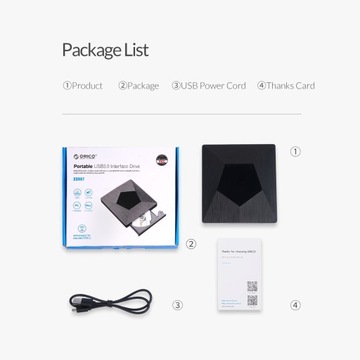 Горячие продажи Внешний оптический драйвер USB 3.0 CD/DVD-ROM