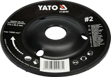 Косой рашпиль по дереву 115 мм № 2 YT-59164 YATO.