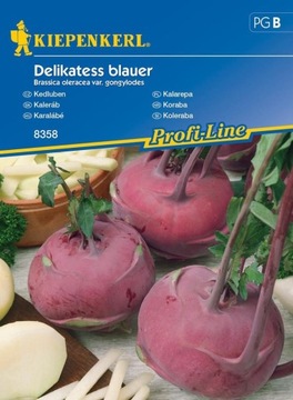 Kiepenkerl nasiona Kalarepa Delikatess blauer