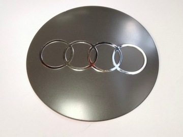 ЛОГОТИП ЭМБЛЕМА AUDI 120 мм СЕРЫЙ