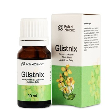 Glistnik Jaskółcze Ziele Kurzajki Brodawki Modzele 10 ml Glistnix Zielarz