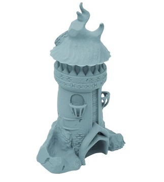 Каменная башня для игры в кости - Dice Tower Светло-серый