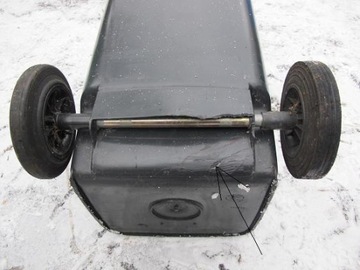 Контейнер n корзины контейнеров с мусорными отходами 120 л корзины