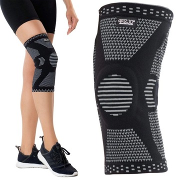 STABILIZATOR KOLANA ORTEZA ŚCIĄGACZ OPASKA UCISKOWA ELASTYCZNA STAW OCHRONA