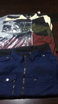 мужская элегантная куртка без капюшона ОСЕНЬ-ВЕСНА КУРТКА