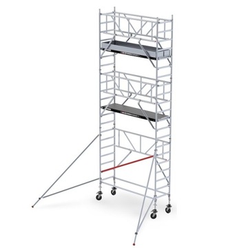 Rusztowanie aluminiowe rusztowania jezdne przejezdne na kółkach Altrex