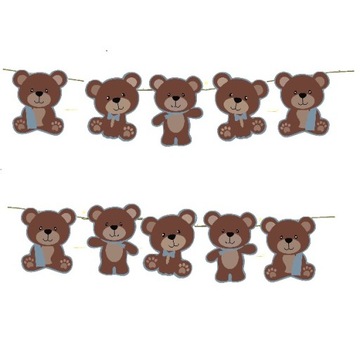 BANER girlanda MIŚ misie