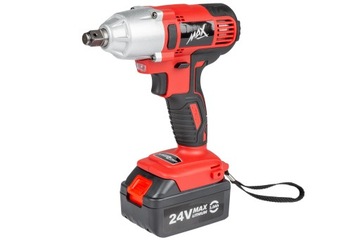 АККУМУЛЯТОРНЫЙ КОЛЕСО УДАРНЫЙ гайковерт, 2 АККУМУЛЯТОРА, 4 Ач, 36 В, МОЩНОСТЬ