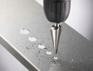 БЕСШАГОВОЕ КОНУСНОЕ СВЕРЛО 4,0–32 мм HSS TYTAN