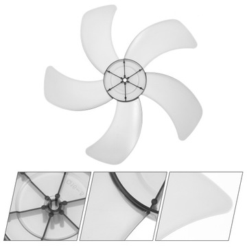 Łopatki wentylatora 5-skrzydłowy 16-calowy plastikowy wentylator do użytku