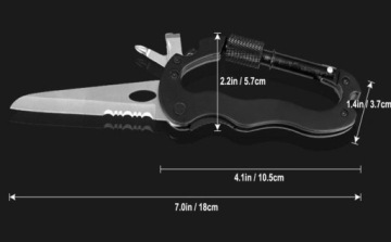 МУЛЬТИТУЛ ПИЛА БРЕЛОК Карабин НОЖ ВЫЖИВАНИЯ
