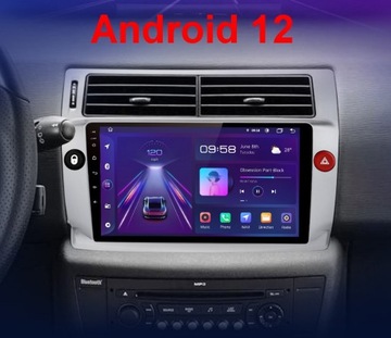 Radio Android 12 GPS CITROEN C4 PL WiFi 2/32