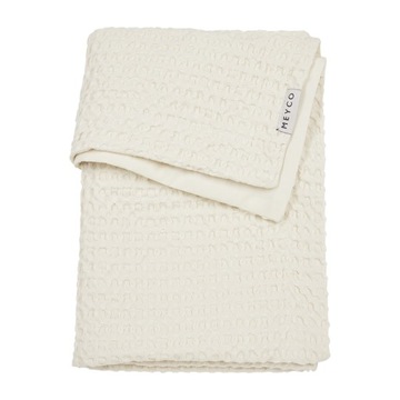 Meyco Baby Waffle Cotton kocyk - nature - 100x150cm