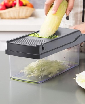 ЛЕСКА ДЛЯ НАРЕЗКИ КАРТОФЕЛЯ, СЫРА, ОВОЩЕЙ, ФРУКТОВ, ТЕРКА 14в1