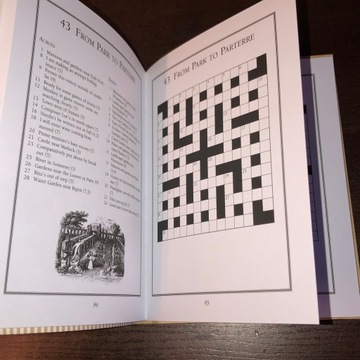 Английская книга КРОССВОРД САДОВНИКА новая