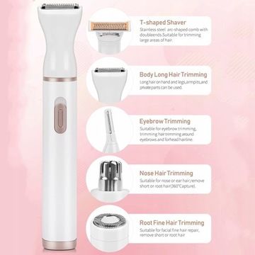 Электрический женский эпилятор для удаления волос Lady Sha