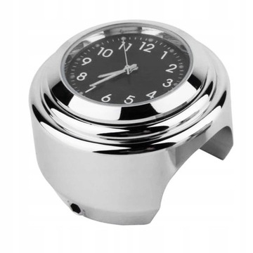 ХРОМИРОВАННЫЕ ЧАСЫ НА РУЛЬ МОТОЦИКЛА