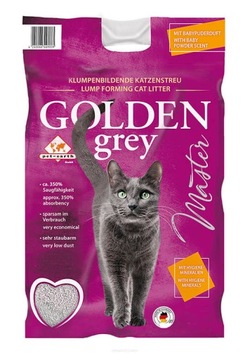 ŻWIREK GOLDEN GREY MASTER 14kg BABY POWDER