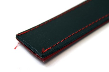 ЧЕРНО-КРАСНЫЙ ремешок для баса аккордеона 4,5см СТАНДАРТ 58см