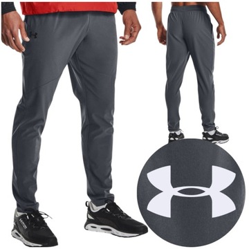 MĘSKIE SPODNIE SPORTOWE DRESOWE UNDER ARMOUR STRECH WOVEN PANT