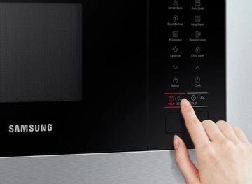 Встраиваемая микроволновая печь Samsung MS22M8254AM Графит Сталь