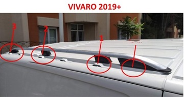 RELINGI DACHOWE EXPERT Jumpy VIVARO 2019+ PROACE