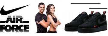 buty męskie Nike Air Force 1 DZ4514 001 r.45 czarne