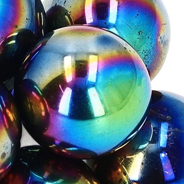 10 szt. Kulka magnetyczna Dia25mm Magnesy w kolorze tęczy Zabawa 5V
