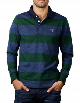 120 ## GANT ## HEAVY RUGGER MODNA BLUZA MĘSKA 4 XL