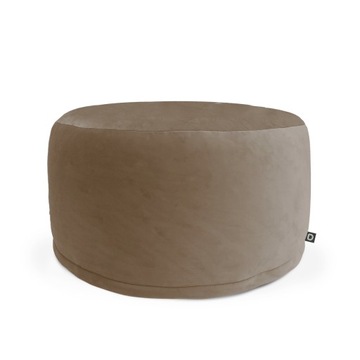 Pufa podnóżek VELVET VE2206 | jasny brąz M