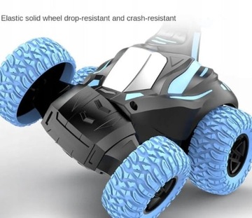 SAMOCHODZIK - KACZKA WYKONA OBRÓTKI 360 STOPNI Z OŚWIETLENIEM I DŹWIĘKAMI!