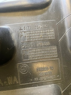 BMW 7 G11 G12 PODBĚH LEVÉ PŘEDNÍ 7340193