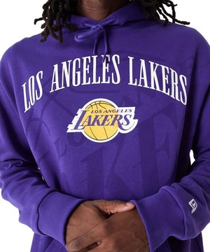 BLUZA męska z kapturem NEW ERA nba LOS ANGELES LAKERS