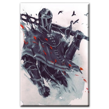 Obraz na płótnie Rycerz Dark Souls 40x60cm