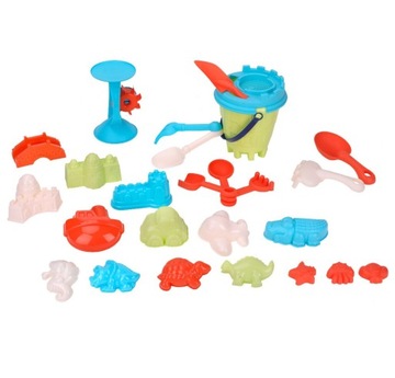 НАБОР ИГРУШЕК ДЛЯ ПЕСОЧНИЦЫ XXL, 27 ПРЕДМЕТОВ