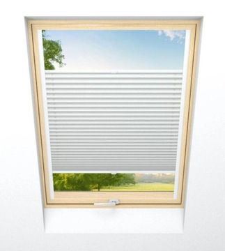 Roleta Dachowa Plisowana 70 x 110cm - Różne Kolory