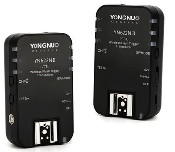 Zestaw wyzwalaczy Yongnuo YN622N II do Nikon