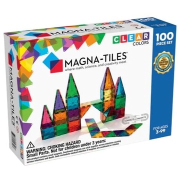 MAGNA TILES Klocki magnetyczne Classic 100 elementów