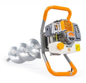 БУРА ДЛЯ ПОЧВЫ RITCH БЕНЗИНОВЫЙ Шнек 6 л.с. 3 ШНЕКА БУРЫ 10/20/30 + УДЛИНИТЕЛЬ