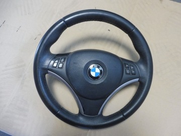 Bmw E81 E82 E87 E90 kierownica poduszka SKÓRA MULTIFUNKCJA